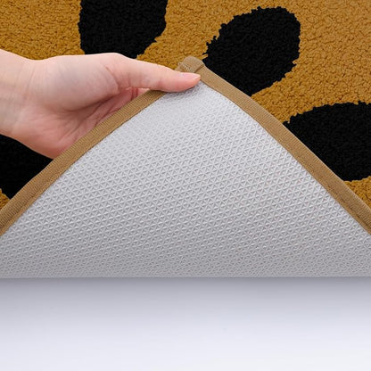 Buganda Dog Door Mat for Muddy Paws, Absorbent Dirt Trapper Washable Indoor - Image 5