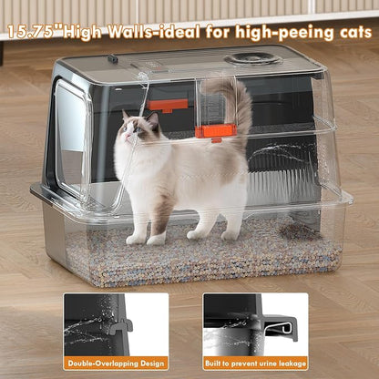 Breeze Litter Box System Stainless Steel Litter Box - Image 8