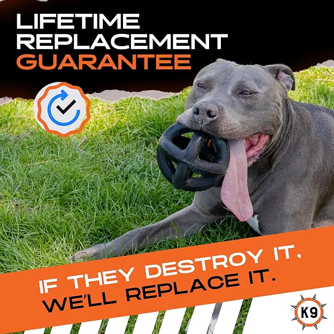 Monster K9 Indestructible Dog Ball – Lifetime Replacemnet - Image 2