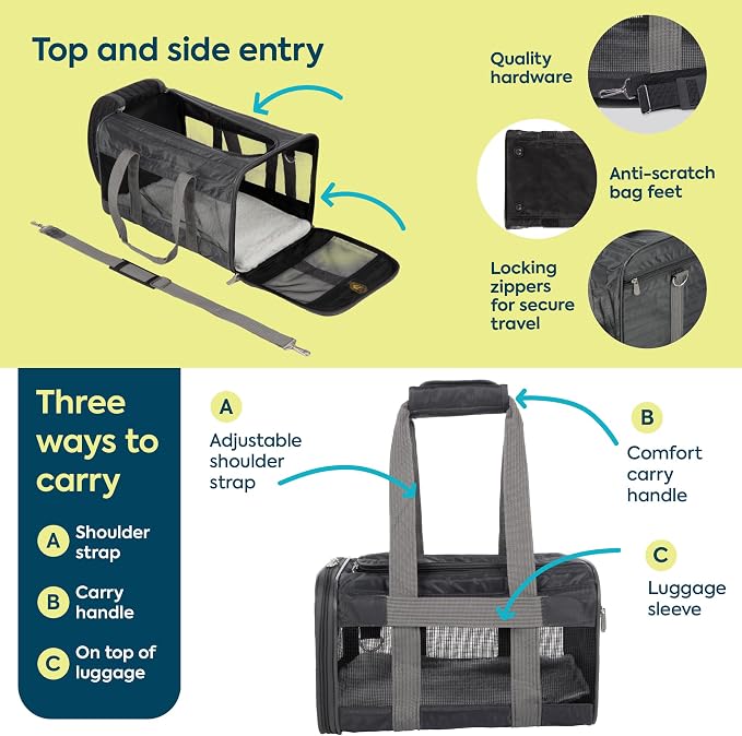 Sherpa Pet Carrier Airline Approved - Image 4