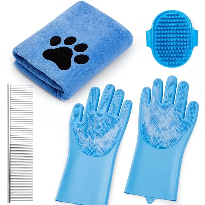 Pet Shower & Bath Supplies，Dog Shampoo Brush Set by Unknown