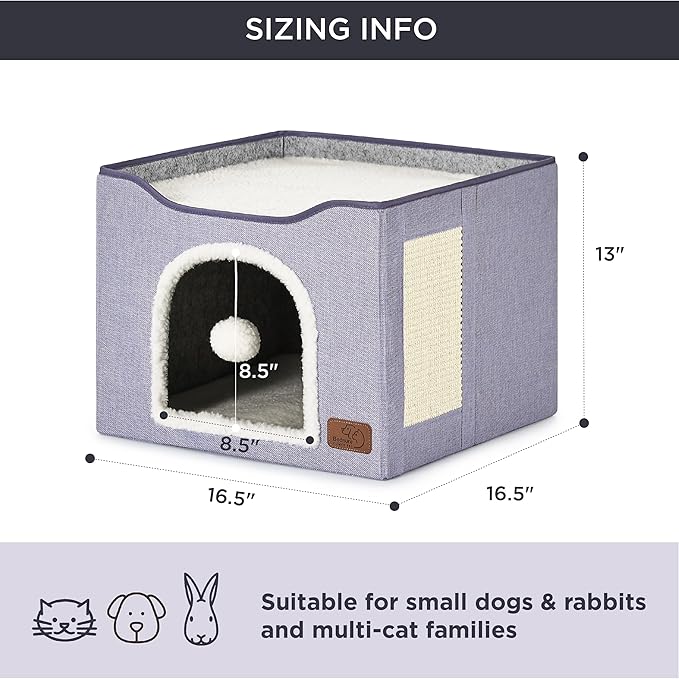 Bedsure Cat Beds for Indoor Cats - Image 6