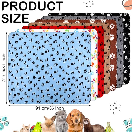 Tegeme 12 Pieces Fleece Blankets - Image 2