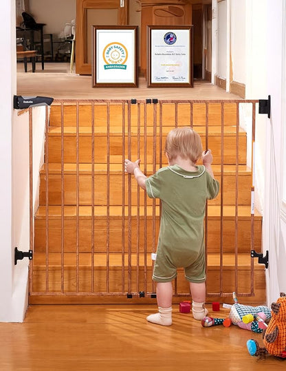 Babelio 34" Extra Tall Baby/Dog Gate by BABELIO