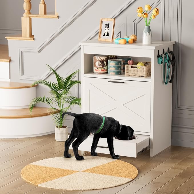 Modern Dog Food Storage Cabinet - Image 2