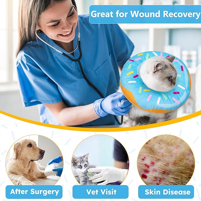 Cat Cone Collar Soft, Cat Recovery Collar - Image 6