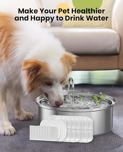 oneisall Dog Water Fountain for Large Dogs, 7L/230oz/1.8G Stainless Steel Dog - Image 6