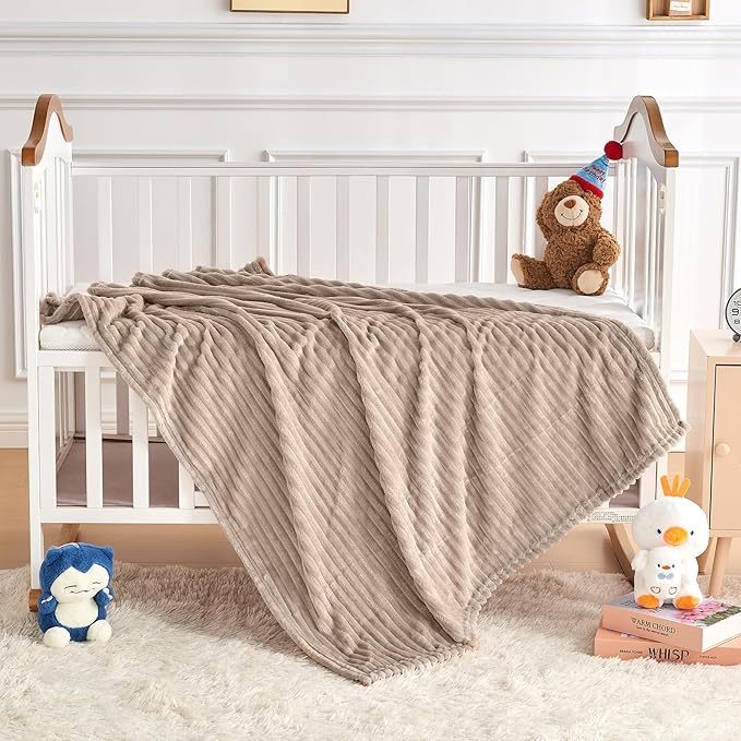 Soft Fleece Baby Blanket Ultra Cozy Baby Blankets - Image 5