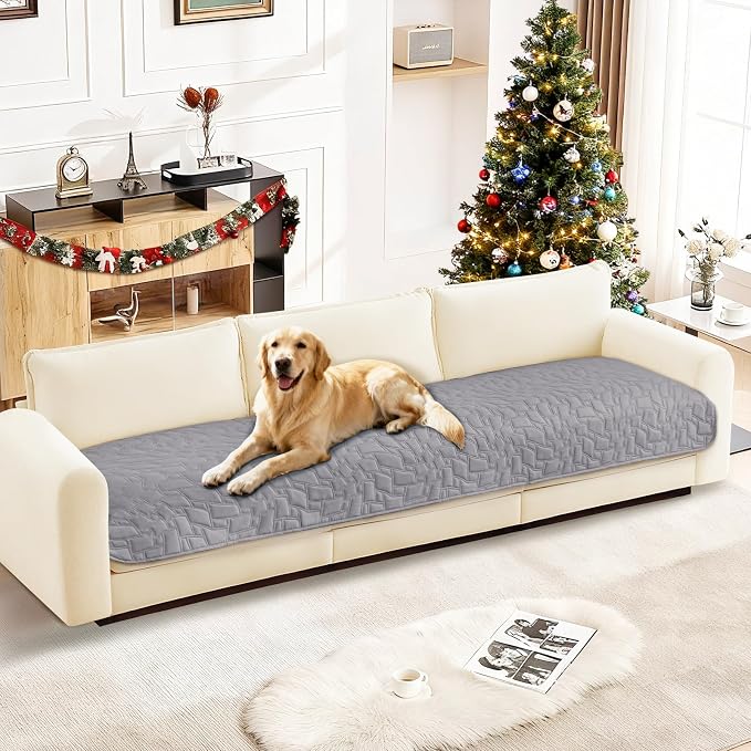 Waterproof Couch Covers for Pets, Waterproof Dog Bed Cover, Anti-Slip Soft Dog by CYCMACOHOME