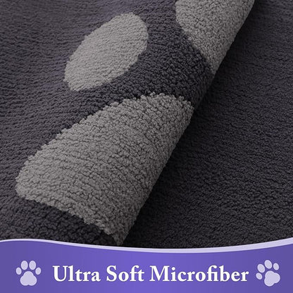 Buganda Dog Door Mat for Muddy Paws, Absorbent Dirt Trapper Washable Indoor - Image 3