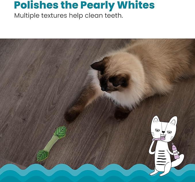Catstages Fresh Breath Mint Stick Dental Cat Chew Toy - Image 4