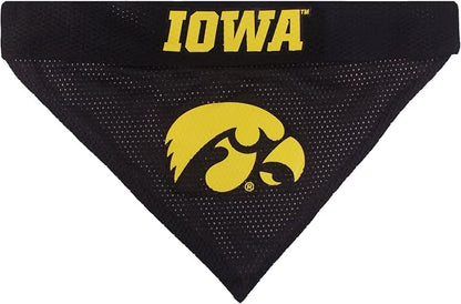 Pets First Collegiate Pet Accessories, Reversible Bandana, Iowa Hawkeyes - Image 3