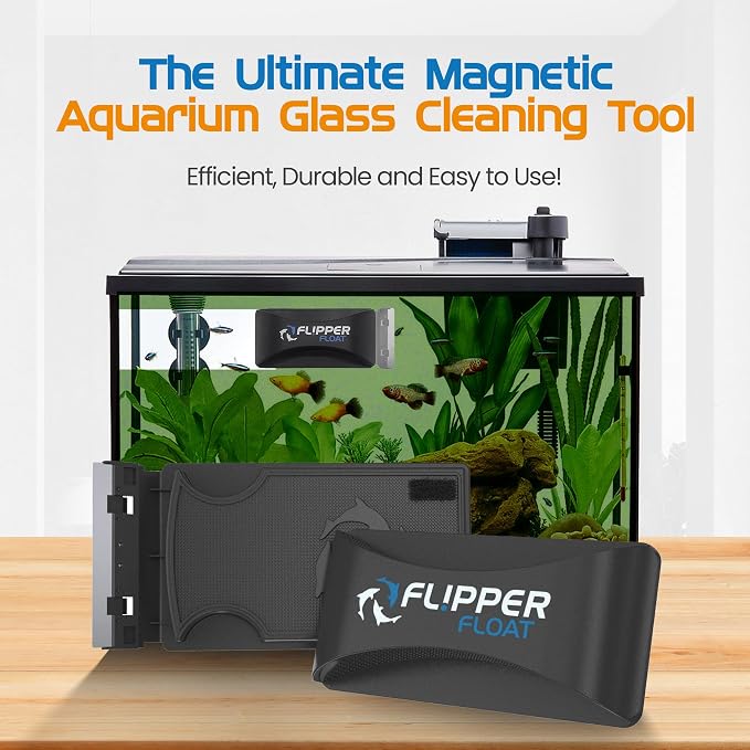 FLIPPER Float Standard Magnetic Aquarium Cleaner – 2-in-1 Flip Scrubber and - Image 3