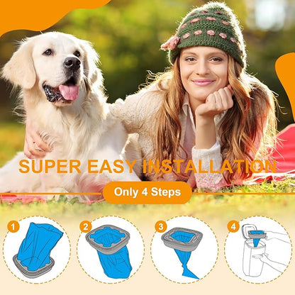 2 IN 1 Genie Refill Bags for Dog Cat 4 Pack - Image 6