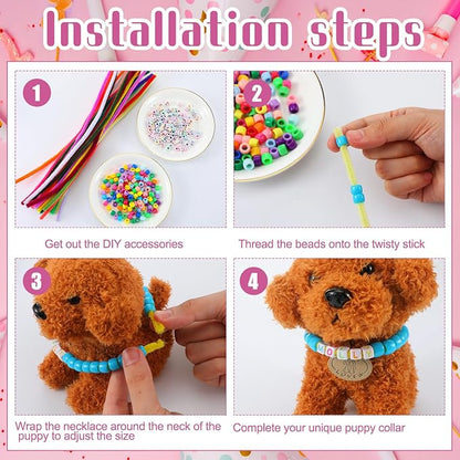 1040 Pcs Adopt a Puppy Pet Party Favors Puppy Adoption Party Supplies Make Your - Image 3