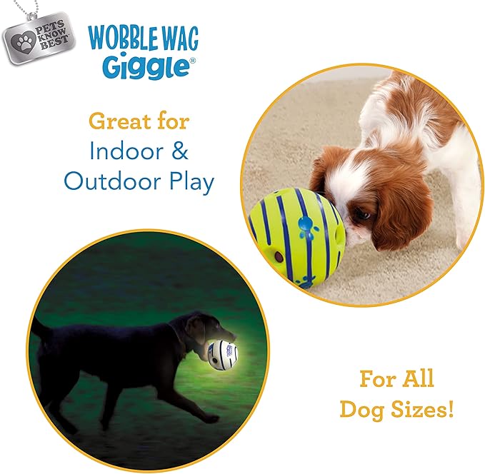 Wobble Wag Giggle & Glow | Rolling Enrichment Toy - Image 4