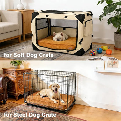 FUKUMARU 5.5-Inch Thick Dog Bed Mat, Washable Cat Bed - Image 6