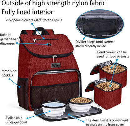 BAGLHER丨Dog Travel Bag, Airline Approved Pet Supplies Backpack, Dog Travel - Image 4