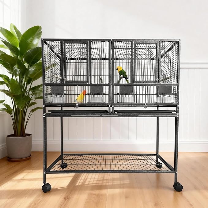 43'' Wrought Iron Birdcage - Image 3