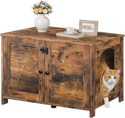 HOOBRO Litter Box Enclosure, Cat Litter Box Furniture - Image 9