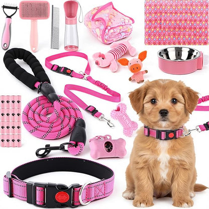 30 Pcs Puppy Supplies Starter Kit by PullCrease