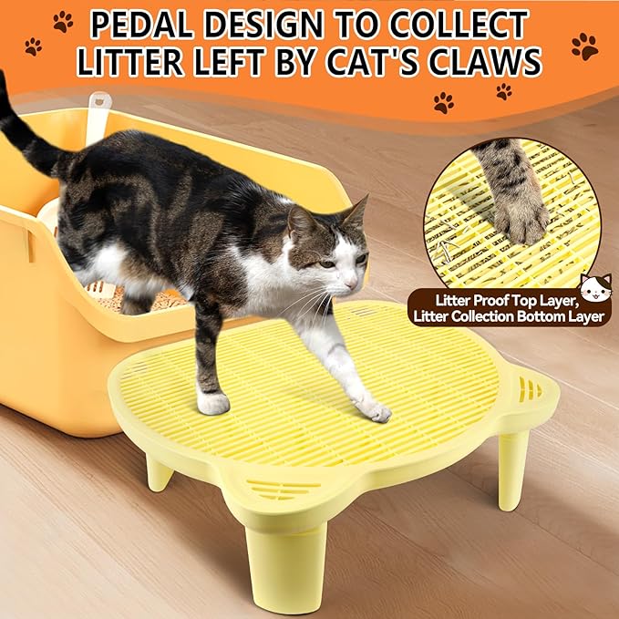 Adjustable Cat Ramp Litter Box Step Double Layer - Image 5