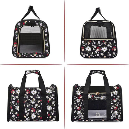 Petmolico Cat Carrier Dog Carrier, Airline Approved Soft Pet Travel Carrier - Image 3
