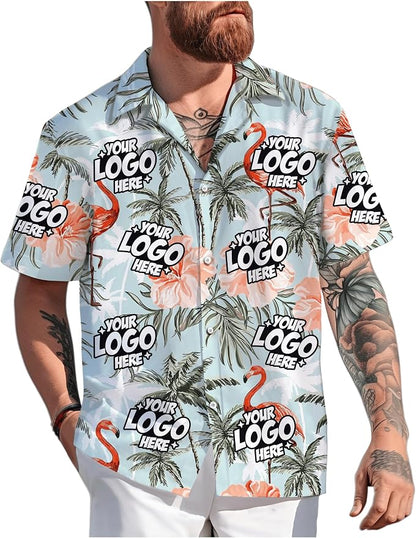 Custom Hawaiian Shirt with Face Photo Picture by GLOXO
