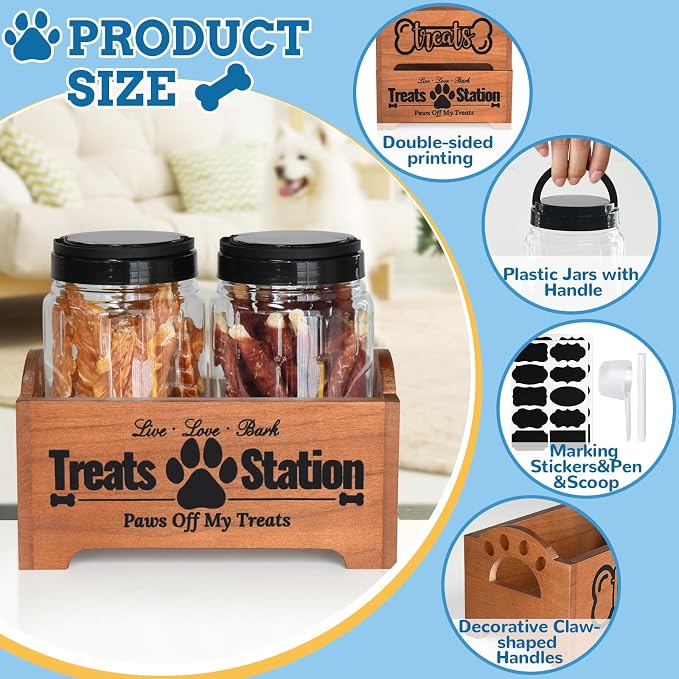 Dog Treat Container Dog Food Container - Image 5