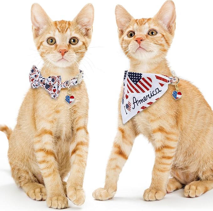 Faygarsle 2 Pack Patriotic Pet Collar Set - Image 7