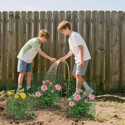 CIEOVO 32.8ft × 15.74 inches Wire Plant Protector from Animals, Metal Mesh - Image 6