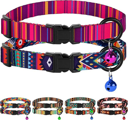 Cat Collars 2 Pack by BUDKAS
