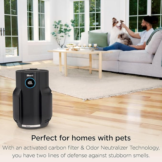 Shark Air Purifier for Home, NeverChange, for Large Room, HEPA-Exceeding Filter - Image 2