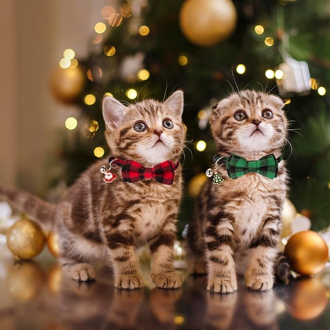 ADOGGYGO Christmas Cat Collars Breakaway - Image 3