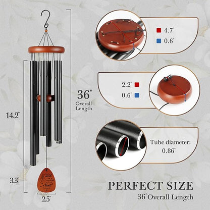 SteadStyle Pet Memorial Gifts for Dogs, Dog Memorial, Pet Memorial Wind Chime - Image 2