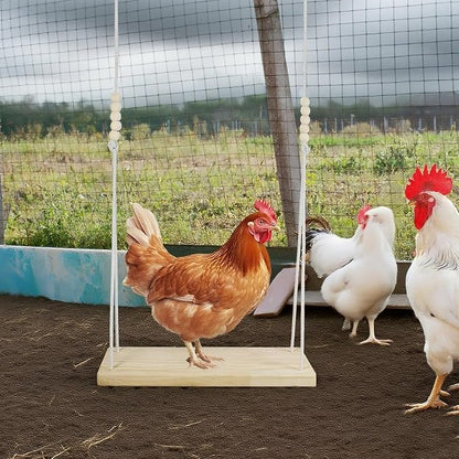 Chicken Swing, Easy Install Chicken Perch, Fun Poultry Toys - Image 6