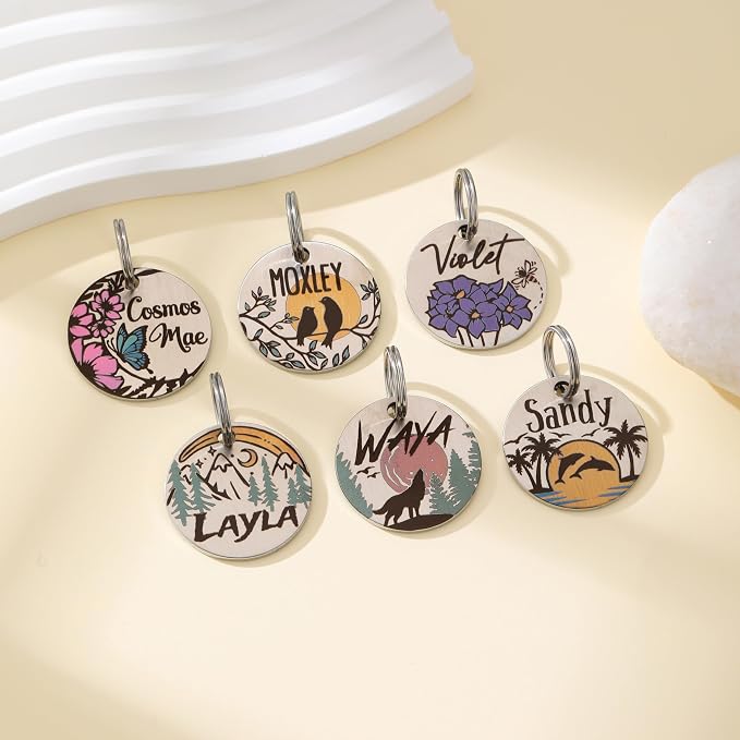 MYXGY Dog Tags Personalized, Engraved Dog Tags - Image 3
