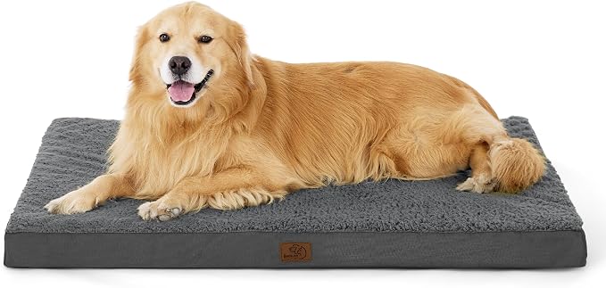 Bedsure XL Dog Beds Large Sized Dog -Comfy Flat Extra Large Pet Beds by BEDSURE
