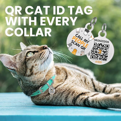 BRONZEDOG Leather Cat Collar - Image 3