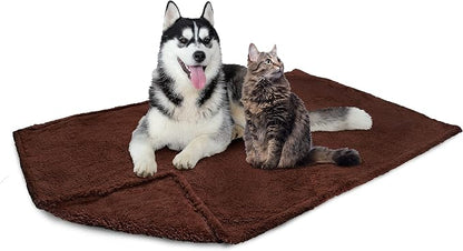 PetAmi Fluffy Waterproof Dog Blanket by PetAmi