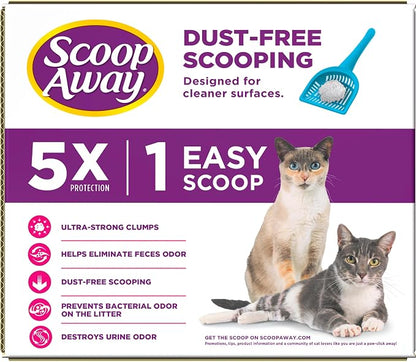Scoop Away Advanced Multi-Cat Clumping Cat Litter, Meadow Fresh Scent, 18.5 - Image 12