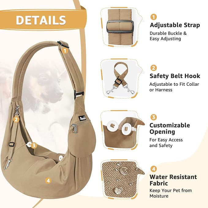 SlowTon Dog Carrier Sling - Image 2