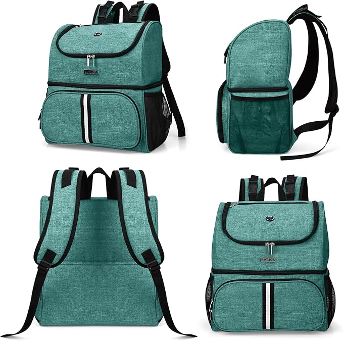 BAGLHER Pet Travel Bag, Double-Layer Pet Supplies Backpack, Pet Travel Backpack - Image 2