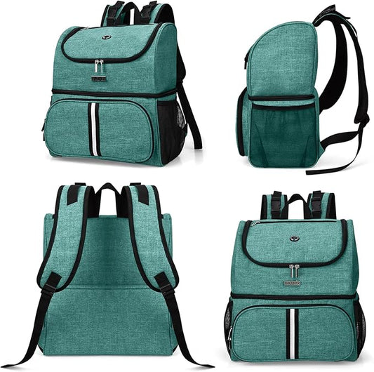 BAGLHER Pet Travel Bag, Double-Layer Pet Supplies Backpack, Pet Travel Backpack - Image 2