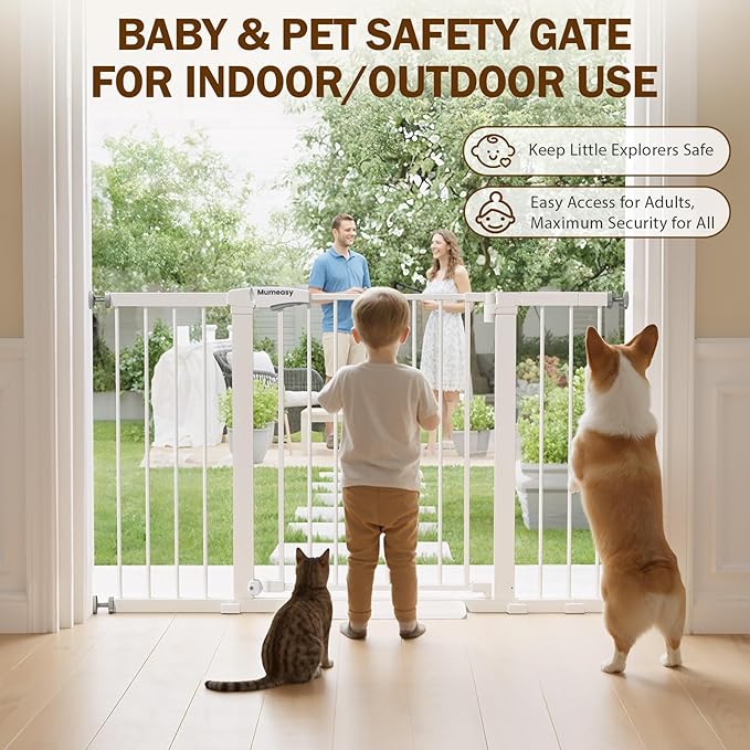 Mumeasy 29.7–51 Inch Extra Wide Baby Gate - Image 7