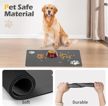Pet Feeding Mat-Absorbent Dog Mat - Image 7