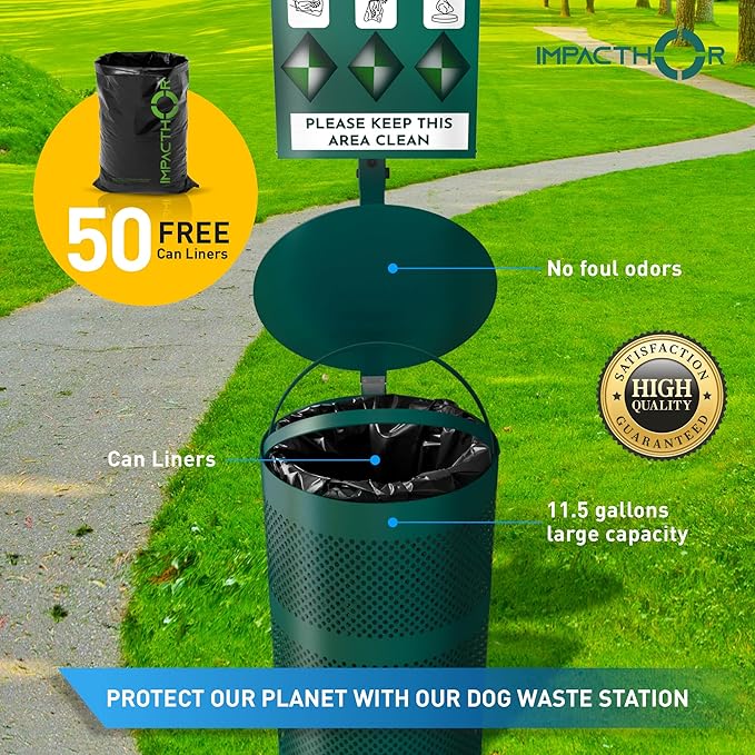 Dog Waste Station Outdoor Pet Waste Station- Desing - Image 6