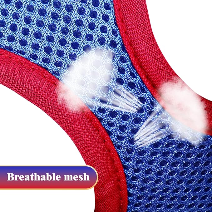 YIMEIS Dog Harness and Leash Set, No Pull Soft Mesh Pet Harness, Reflective - Image 6