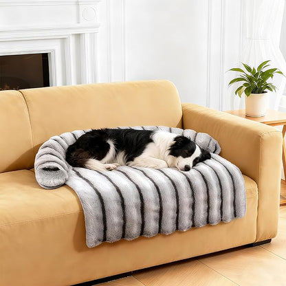 Large Dog Couch Bed, Fluffy Washable Couch Protector - Image 7