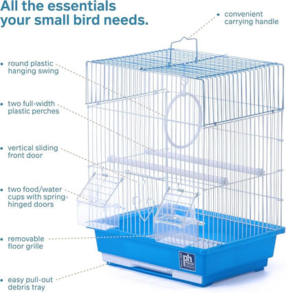 Prevue Pet Products Parakeet Square Roof Bird Cage - Image 4